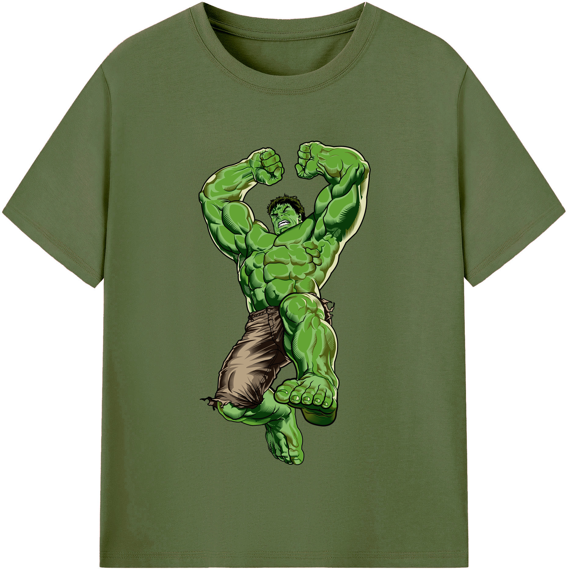 （画像用） アベンジャーズ The Avengers 綿100％半袖Tシャツ（フロントプリント）